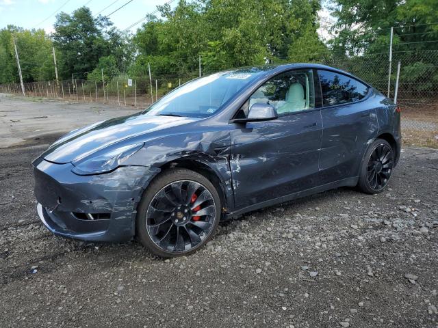 TESLA MODEL Y 2022 with VIN 7SAYGDEF2NF449484 - Photo from auction