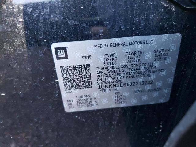 Photo 14 from auction – 2018 GMC ACADIA SLE with VIN 1GKKNSLS5JZ213742