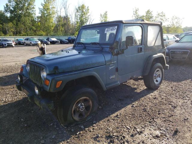 Photo 1 from auction – 1999 JEEP WRANGLER / with VIN 1J4FY19S0XP417935