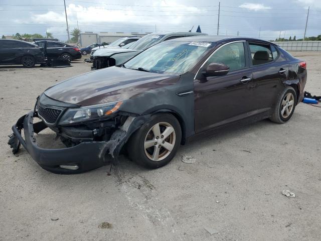KIA OPTIMA LX 2015 with VIN 5XXGM4A71FG440774 - Photo from auction