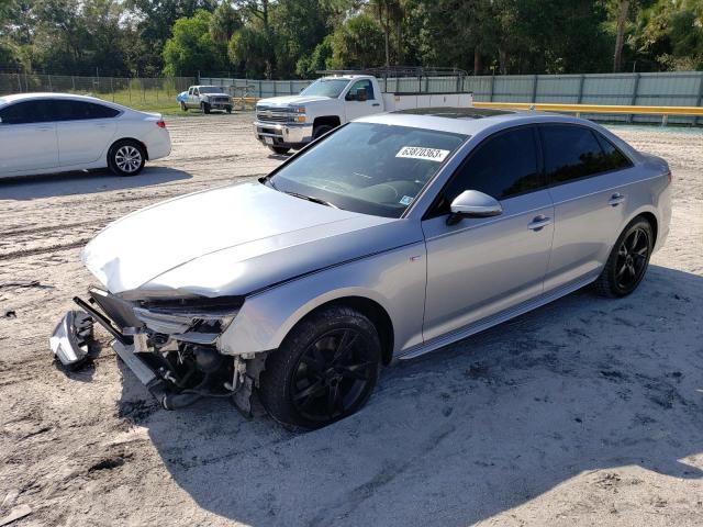 AUDI A4 PREMIUM 2018 with VIN WAUKMAF49JA231551 - Photo from auction