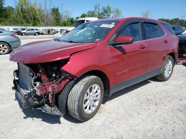 CHEVROLET EQUINOX LT 2020 with VIN 3GNAXUEV3LS647458 - Photo from auction
