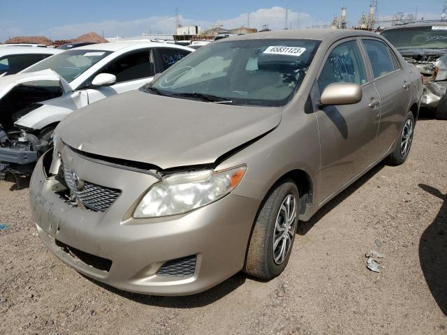 TOYOTA COROLLA BA 2010 مع رقم تعريف المركبة 2T1BU4EE6AC520607 - صورة من المزاد
