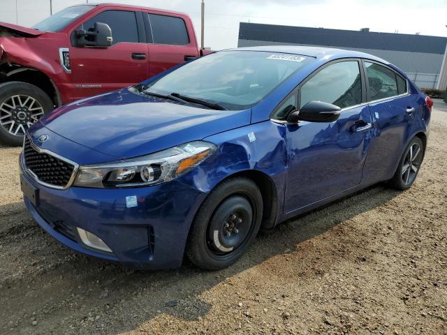 KIA FORTE EX 2017 مع رقم تعريف المركبة 3KPFL4A80HE093070 - صورة من المزاد