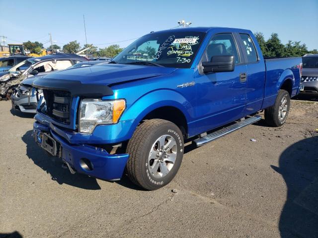 FORD F150 SUPER 2013 with VIN 1FTFX1EF3DFD87235 - Photo from auction