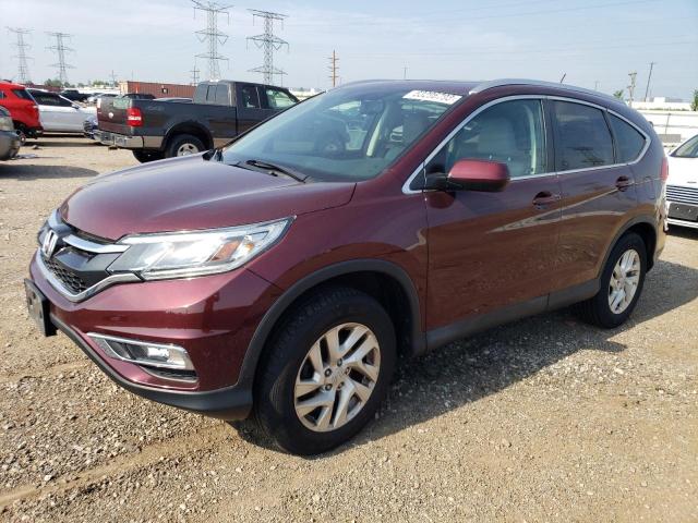 Photo 1 from auction – 2016 HONDA CR-V EXL with VIN 5J6RM4H71GL124222