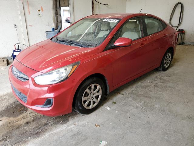 HYUNDAI ACCENT GLS 2013 with VIN KMHCT4AE0DU274766 - Photo from auction