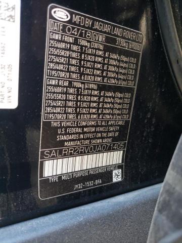 Photo 14 from auction – 2018 LAND ROVER DISCOVERY with VIN SALRR2RV0JA071405