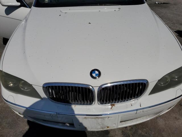 Photo 11 from auction – 2006 BMW 750 LI with VIN WBAHN83536DT63269