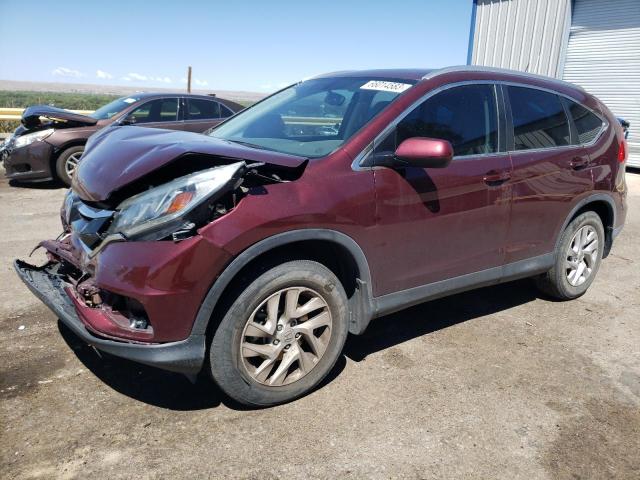 HONDA CR-V EXL 2015 with VIN 2HKRM4H73FH640915 - Photo from auction