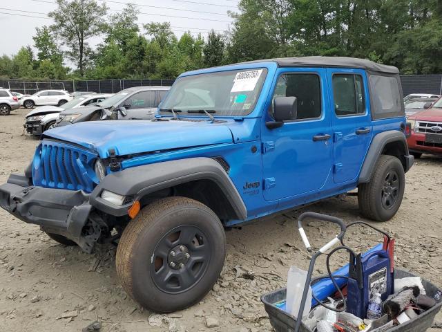 Photo 1 from auction – 2021 JEEP WRANGLER U with VIN 1C4HJXDN6MW720565