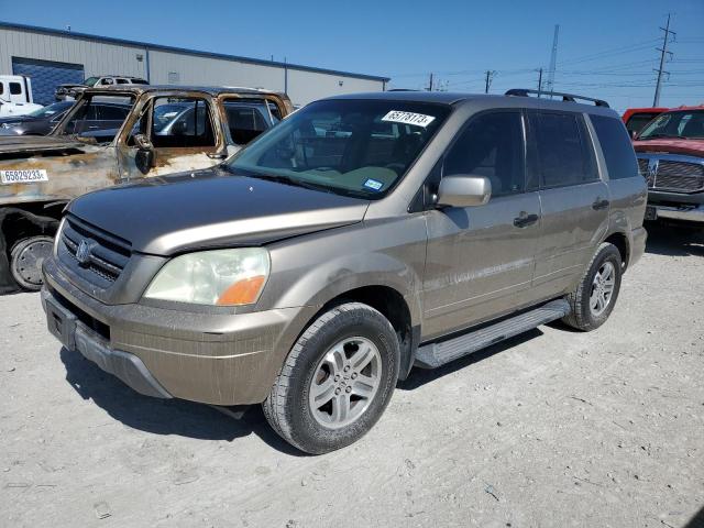 HONDA PILOT 2005 with VIN 5FNYF18465B009597 - Photo from auction