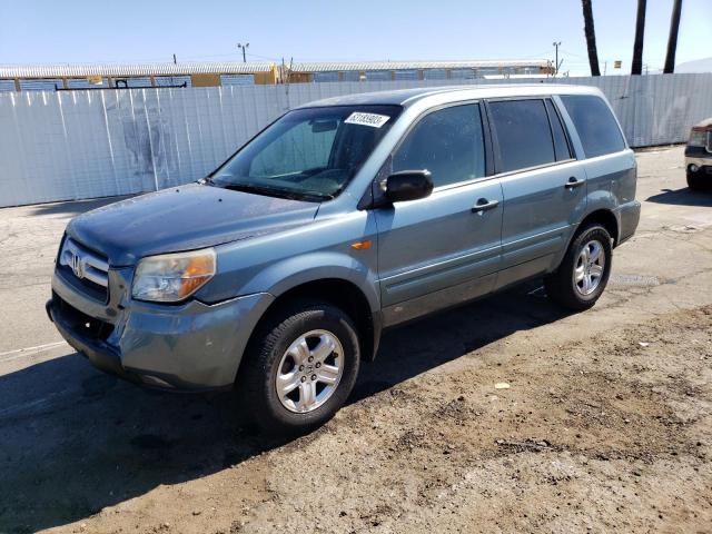 HONDA PILOT LX 2007 with VIN 5FNYF28117B029660 - Photo from auction