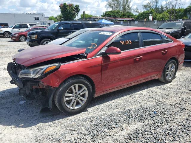 HYUNDAI SONATA SE 2016 with VIN 5NPE24AF5GH383957 - Photo from auction