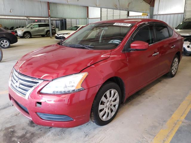 NISSAN SENTRA S 2014 with VIN 3N1AB7AP1EL629900 - Photo from auction
