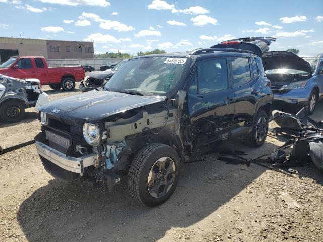 JEEP RENEGADE S 2018 with VIN ZACCJBAB1JPH67549 - Photo from auction