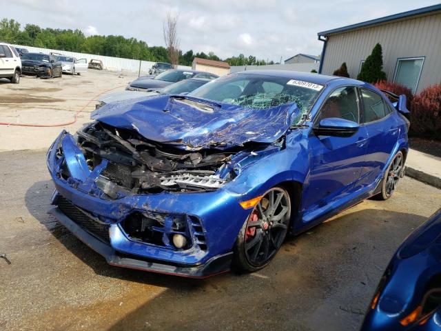 Photo 1 from auction – 2018 HONDA CIVIC TYPE with VIN SHHFK8G78JU202057