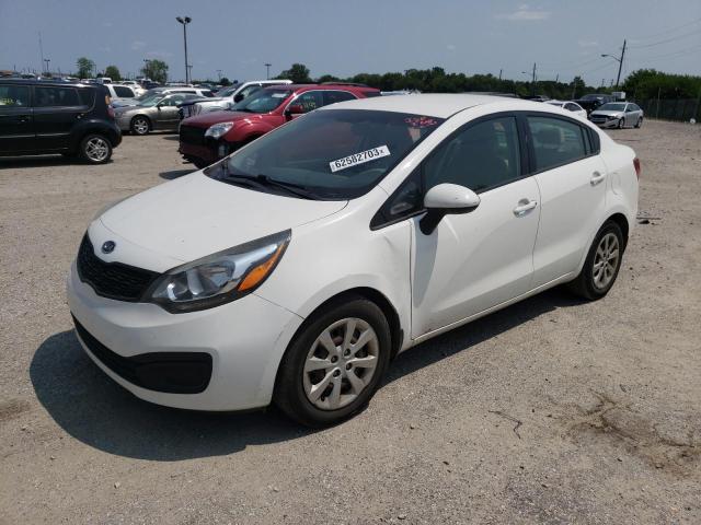 KIA RIO LX 2013 with VIN KNADM4A36D6127423 - Photo from auction