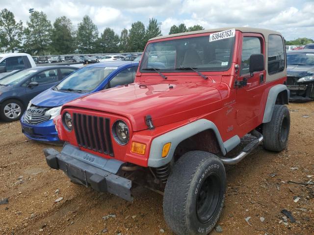 JEEP WRANGLER / 2000 with VIN 1J4FA49S9YP755549 - Photo from auction