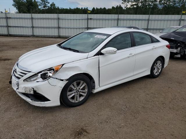 HYUNDAI SONATA GLS 2014 with VIN 5NPEB4AC7EH846913 - Photo from auction