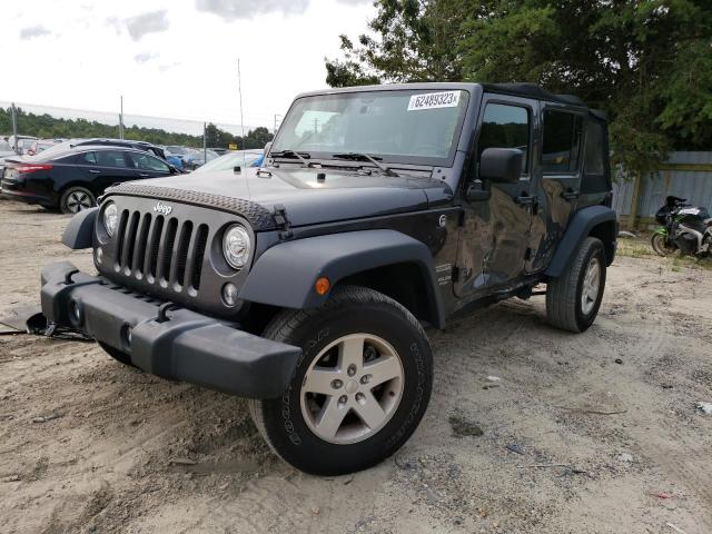JEEP WRANGLER U 2017 with VIN 1C4BJWDG3HL716854 - Photo from auction