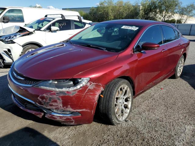 CHRYSLER 200 C 2015 with VIN 1C3CCCEG4FN556730 - Photo from auction