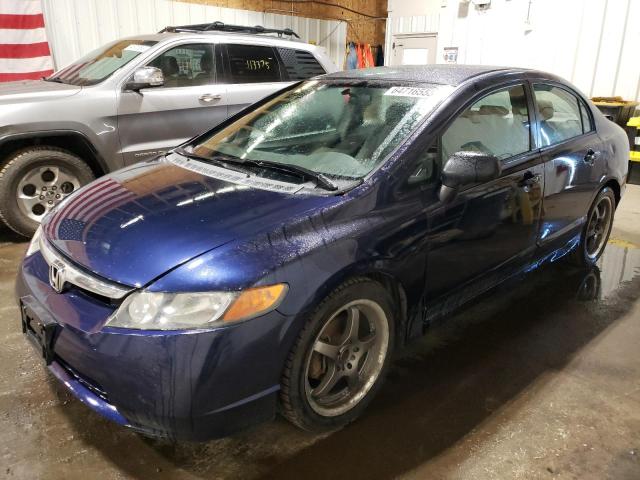 HONDA CIVIC DX 2008 with VIN 2HGFA16258H510021 - Photo from auction