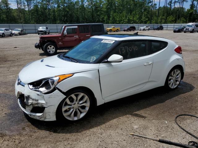 HYUNDAI VELOSTER 2013 with VIN KMHTC6AD7DU131137 - Photo from auction