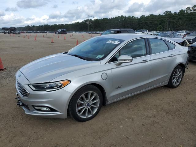 FORD FUSION SE 2017 with VIN 3FA6P0PU5HR184349 - Photo from auction