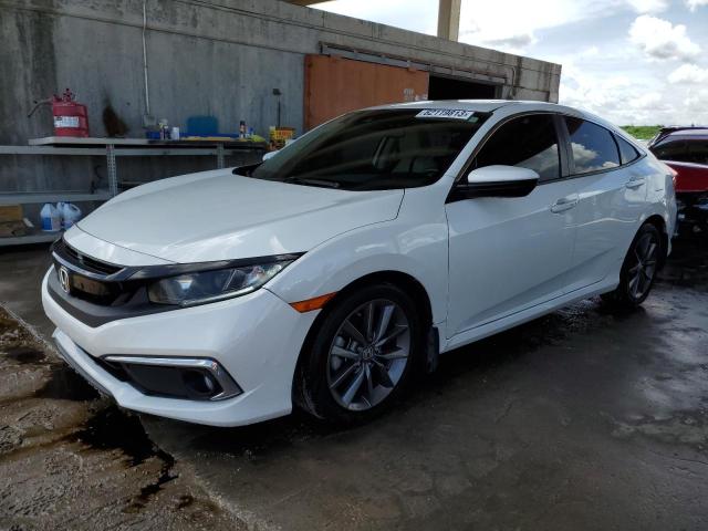 HONDA CIVIC EX 2020 with VIN 19XFC1F38LE002891 - Photo from auction
