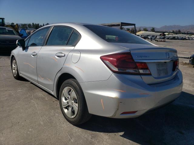 Photo 2 from auction – 2013 HONDA CIVIC LX with VIN 19XFB2F53DE295000