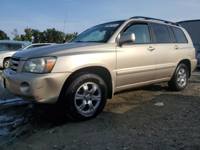 TOYOTA HIGHLANDER 2007 with VIN JTEGP21A570137504 - Photo from auction