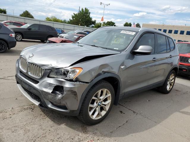 BMW X3 XDRIVE3 2013 with VIN 5UXWX7C54DL978414 - Photo from auction