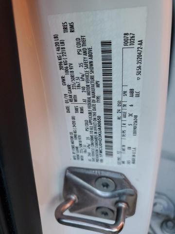 Photo 14 from auction – 2019 FORD ESCAPE SEL with VIN 1FMCU0HD3KUA90650