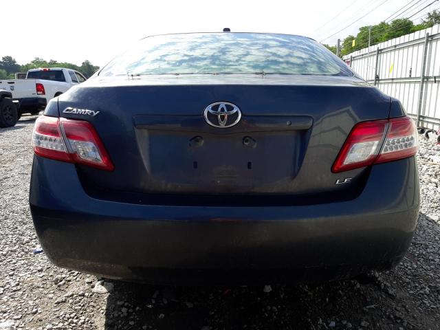Photo 6 from auction – 2010 TOYOTA CAMRY BASE with VIN 4T1BF3EK0AU032584