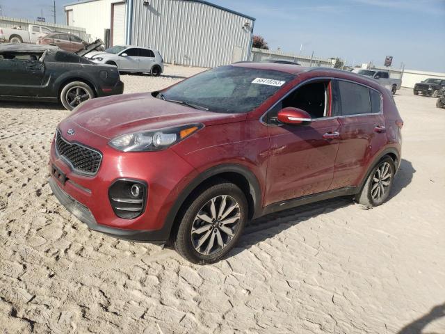 KIA SPORTAGE E 2018 with VIN KNDPN3AC7J7422317 - Photo from auction