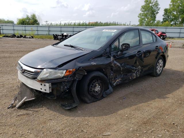 HONDA CIVIC LX 2012 مع رقم تعريف المركبة 19XFB2F59CE087976 - صورة من المزاد