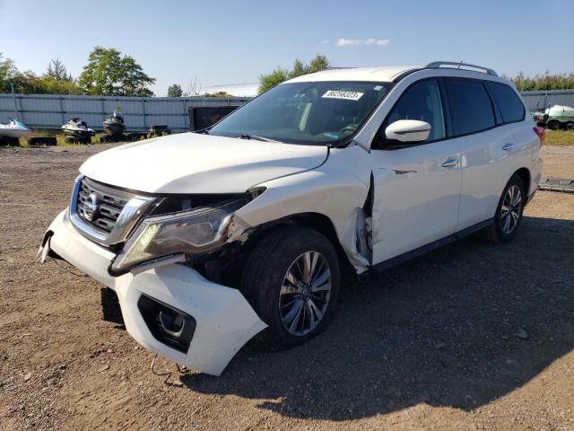 NISSAN PATHFINDER 2018 with VIN 5N1DR2MM2JC663856 - Photo from auction