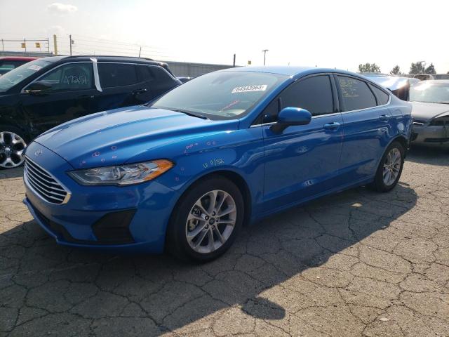 FORD FUSION SE 2020 with VIN 3FA6P0HD6LR144420 - Photo from auction