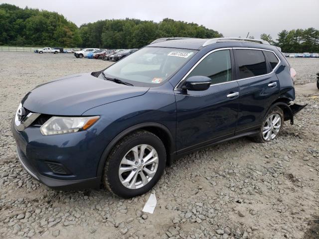 NISSAN ROGUE S 2015 with VIN 5N1AT2MV0FC909906 - Photo from auction