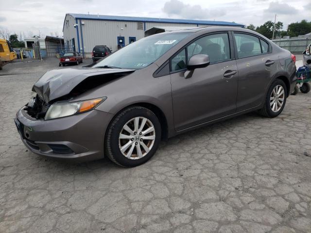 HONDA CIVIC EXL 2012 with VIN 2HGFB2F97CH514077 - Photo from auction