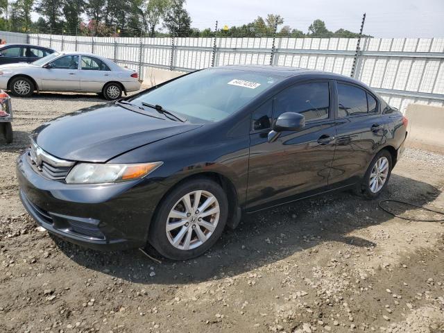 HONDA CIVIC EX 2012 with VIN 19XFB2F81CE063178 - Photo from auction
