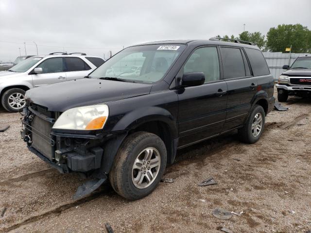 Photo 1 from auction – 2005 HONDA PILOT EXL with VIN 2HKYF18575H509441