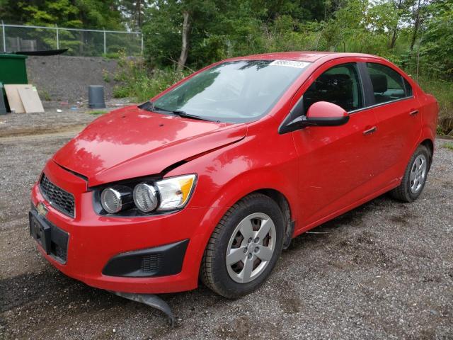 CHEVROLET SONIC LT 2012 with VIN 1G1JC5EH6C4207487 - Photo from auction