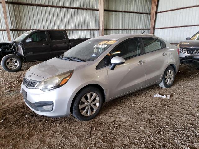 KIA RIO EX 2013 with VIN KNADN4A38D6172568 - Photo from auction