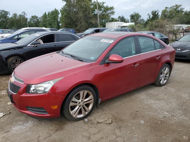 CHEVROLET CRUZE 2011 with VIN 1G1PH5S98B7111382 - Photo from auction