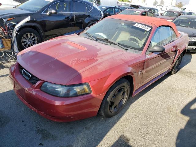 FORD MUSTANG 2001 z numerem VIN 1FAFP44491F167133 - Zdjęcie z aukcji