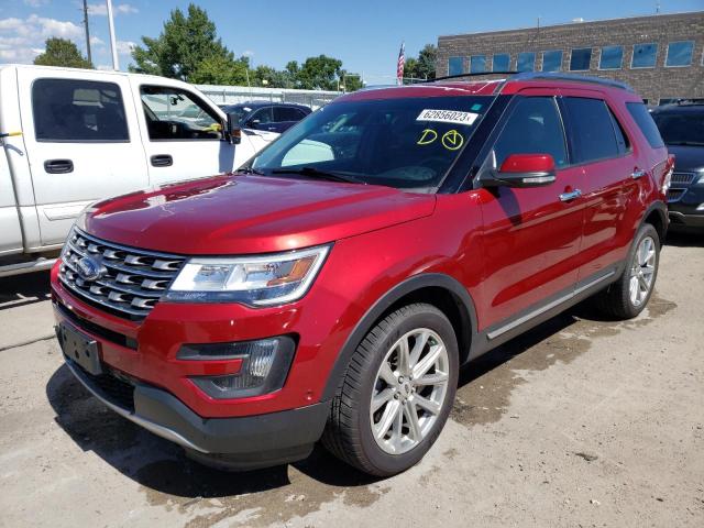 FORD EXPLORER L 2016 with VIN 1FM5K8F86GGA33108 - Photo from auction