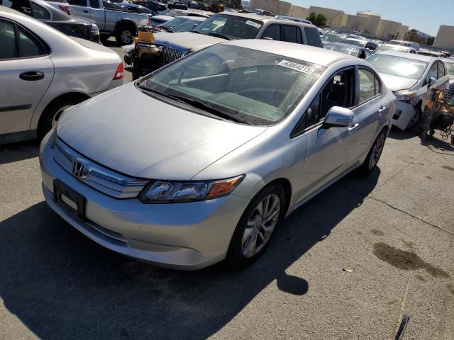 HONDA CIVIC HYBR 2012 with VIN JHMFB4F2XCS000874 - Photo from auction