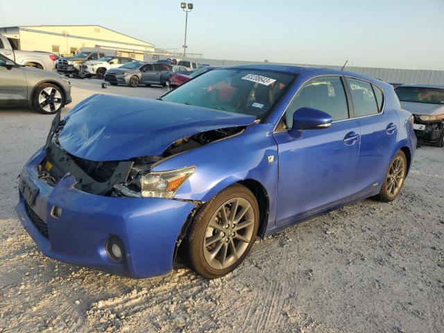 LEXUS CT 200 2012 with VIN JTHKD5BH3C2081175 - Photo from auction